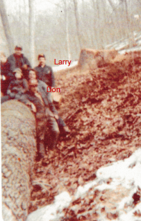 Early May Brothers log truck